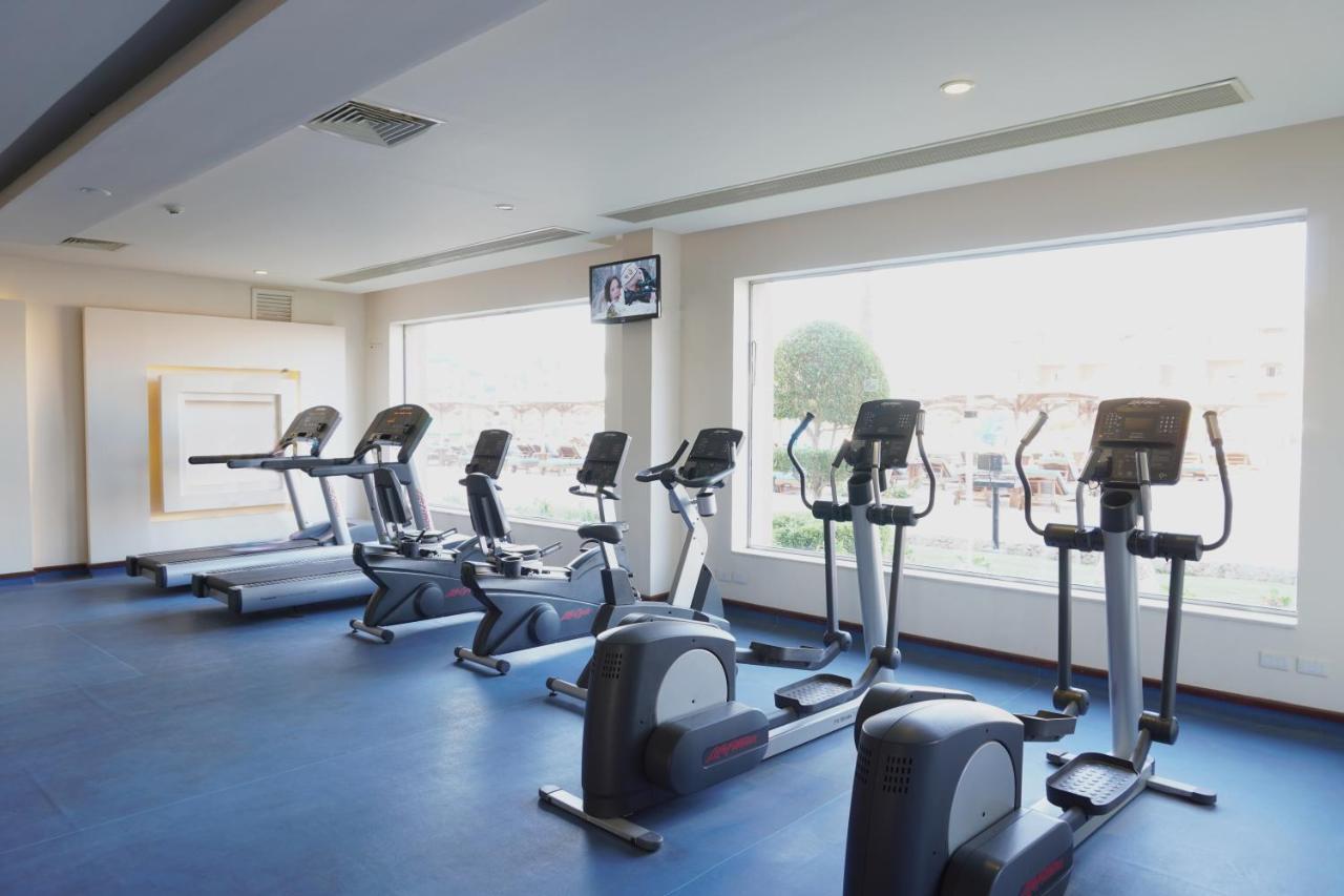 Hotel Charmillion Club Aquapark Šarm aš-Šajch Exteriér fotografie Elliptical cross trainers