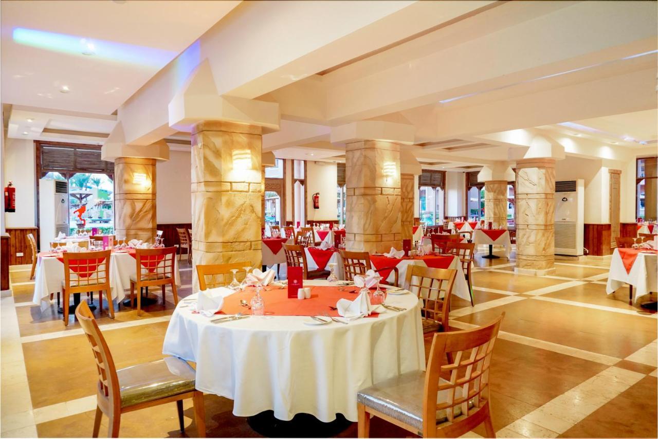 Hotel Charmillion Club Aquapark Šarm aš-Šajch Exteriér fotografie The restaurant