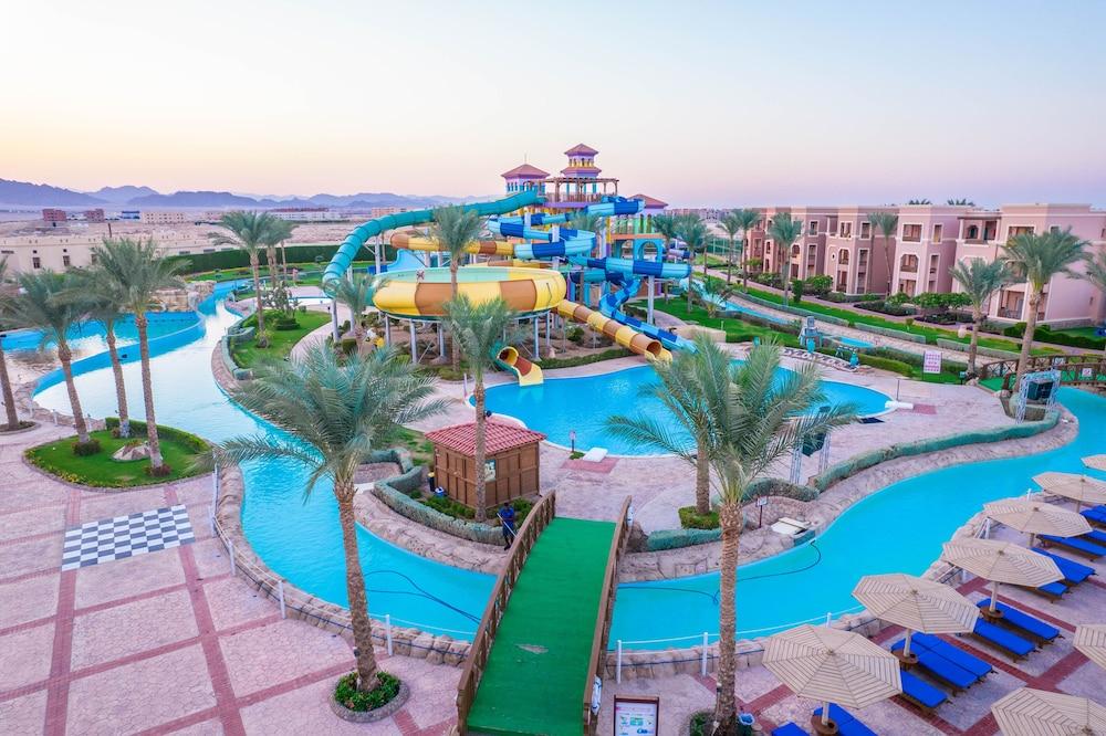 Hotel Charmillion Club Aquapark Šarm aš-Šajch Exteriér fotografie Aqua Park at Hilton Hurghada